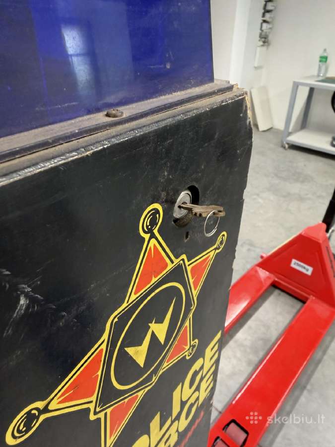 Pinball žaidimų automatas Williamspolice Force - nuotraukos Nr. 8