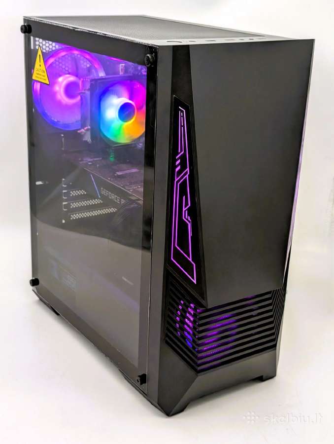 Gaming Pc Ryzen 5 /16gb/250ssd+640hdd/rtx2080 8gb - nuotraukos Nr. 4
