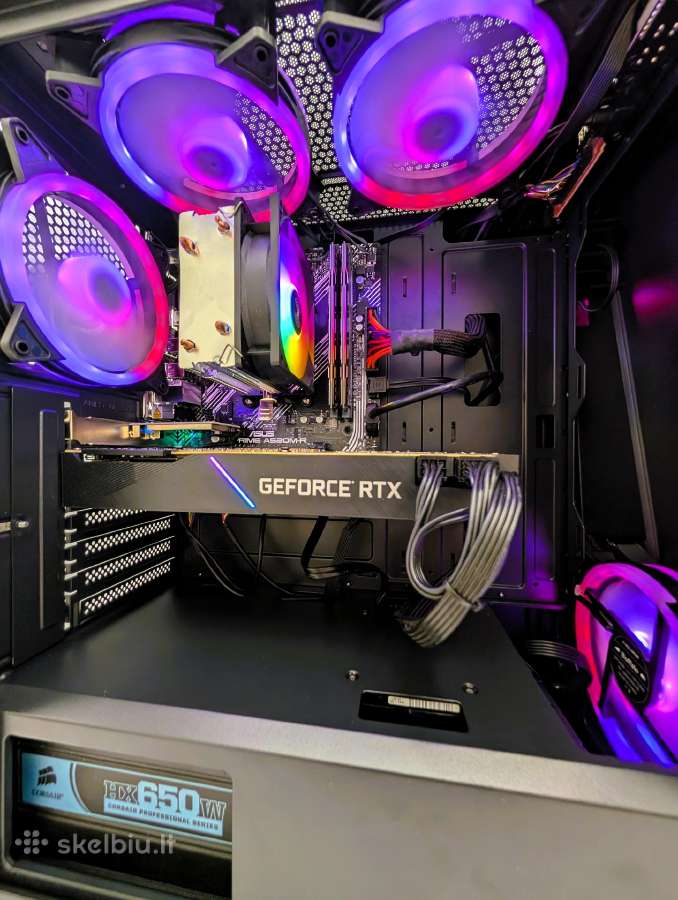 Gaming Pc Ryzen 5 /16gb/250ssd+640hdd/rtx2080 8gb - nuotraukos Nr. 5