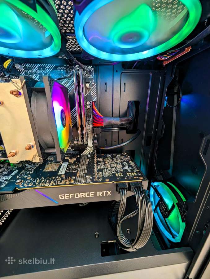 Gaming Pc Ryzen 5 /16gb/250ssd+640hdd/rtx2080 8gb - nuotraukos Nr. 6
