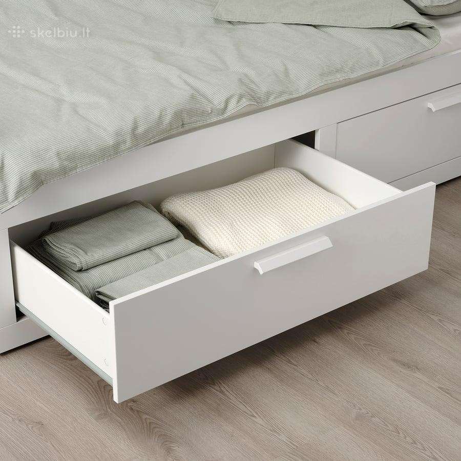 Ikea Brimnes išskleidžiama lova - nuotraukos Nr. 5