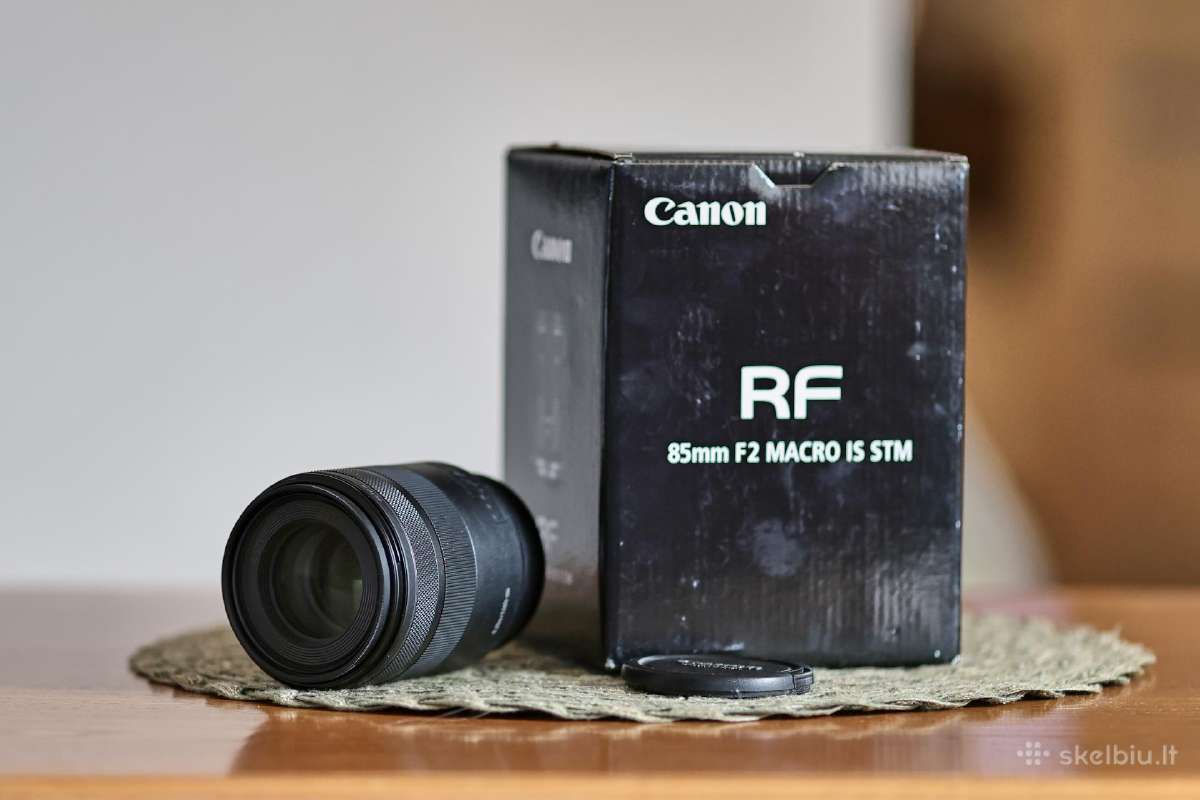 Canon Rf 85mm F2 Makro Is Stm - nuotraukos Nr. 2