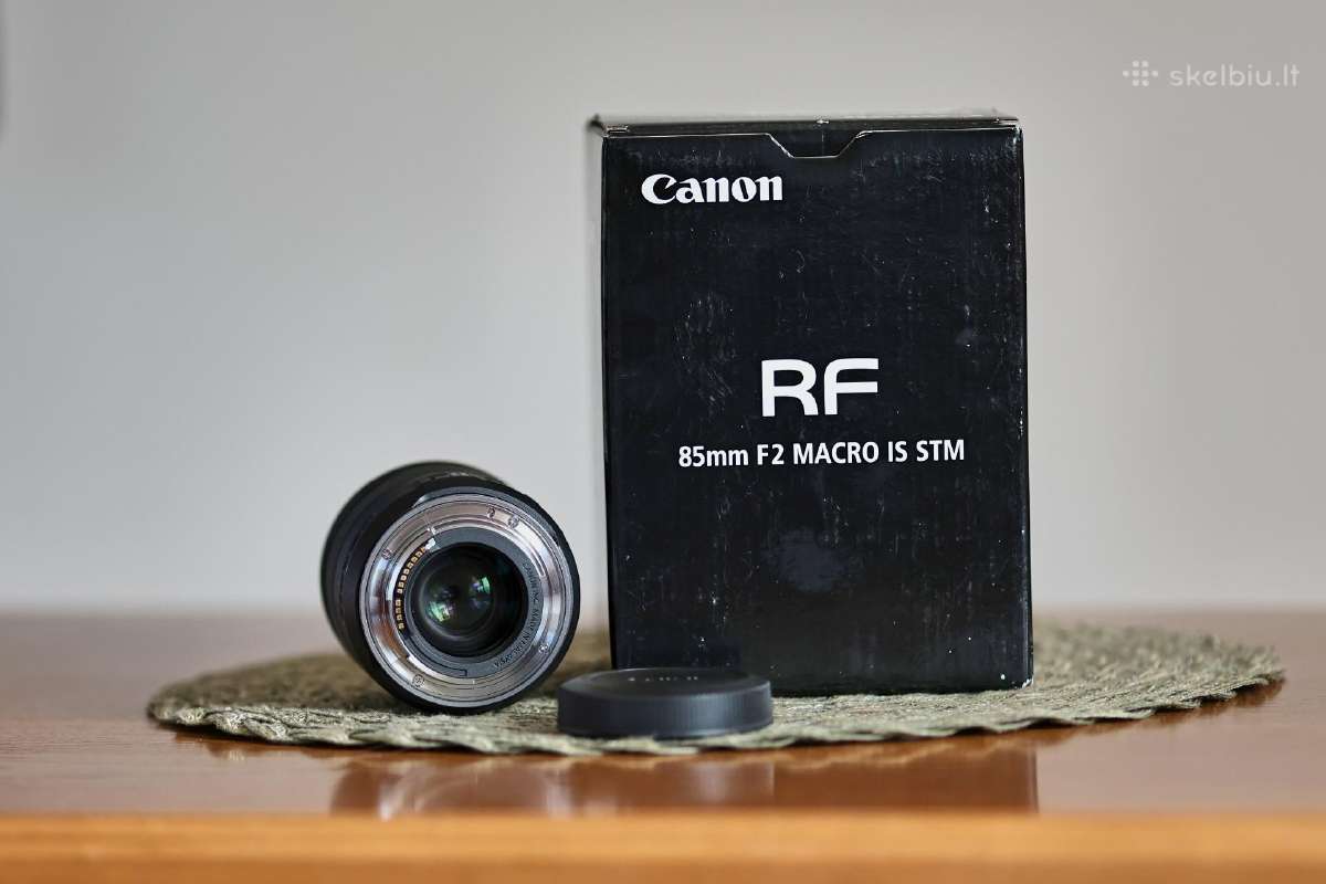 Canon Rf 85mm F2 Makro Is Stm - nuotraukos Nr. 3