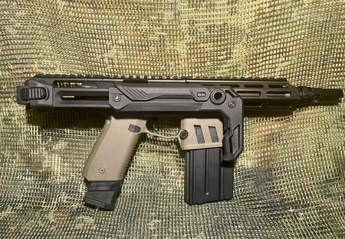 Meme-gun arba Aap01 M4 Hpa carbine - nuotraukos Nr. 2