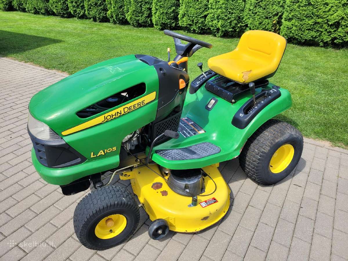 John deere sodo traktoriukas - nuotraukos Nr. 2