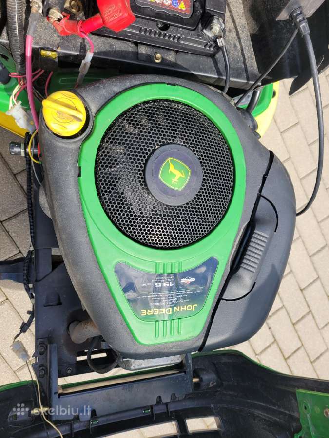 John deere sodo traktoriukas - nuotraukos Nr. 5