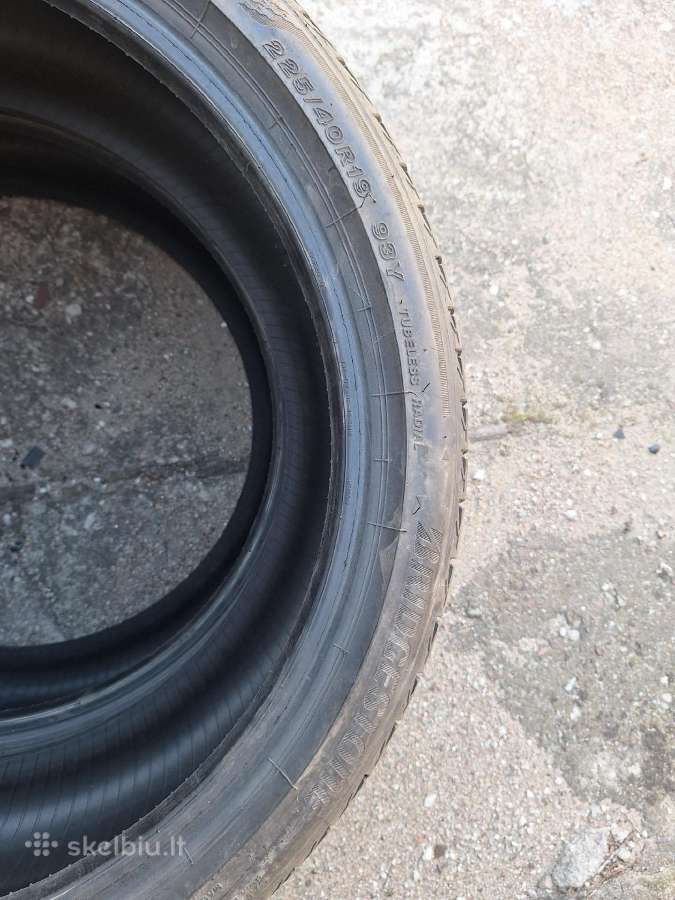 R19 225/40 Bridgestone - nuotraukos Nr. 4