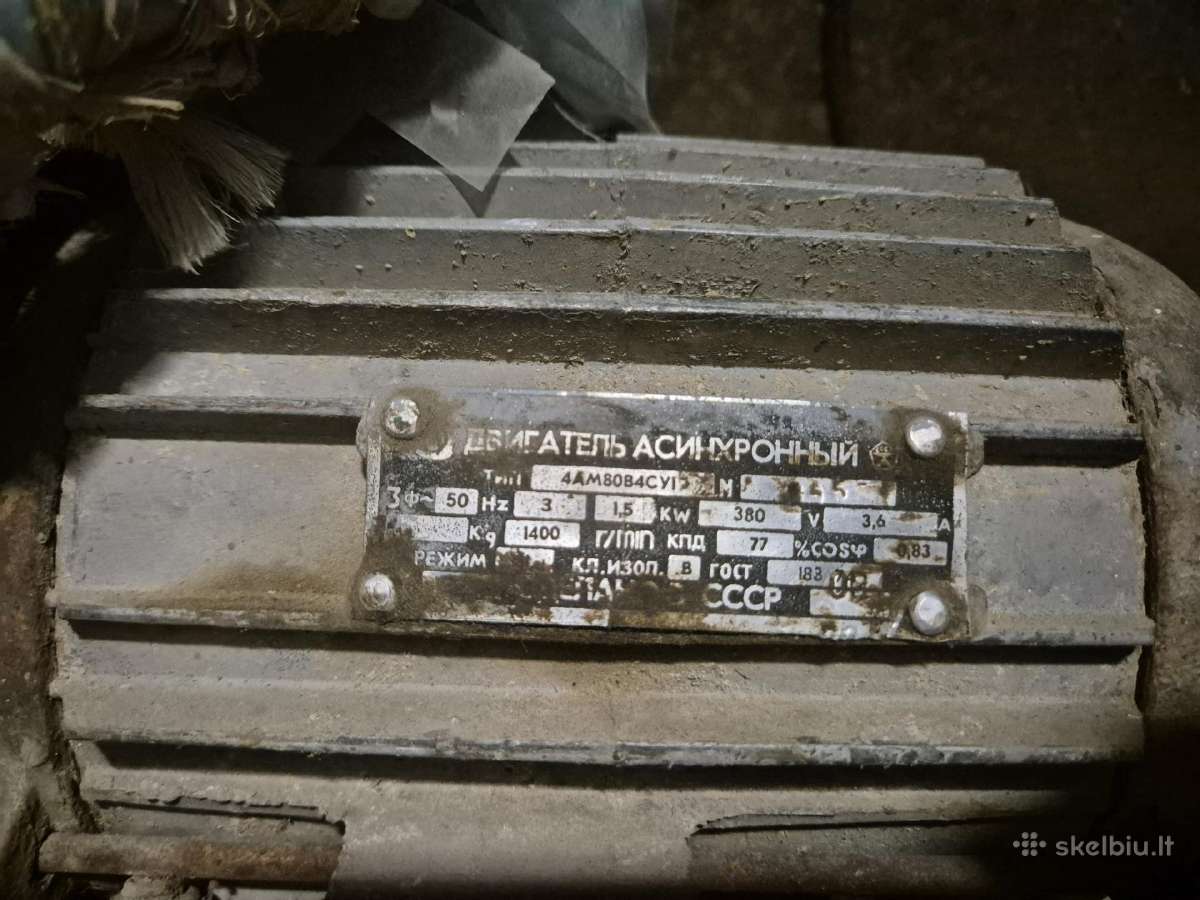 Elektros variklis tarybinis - nuotraukos Nr. 3