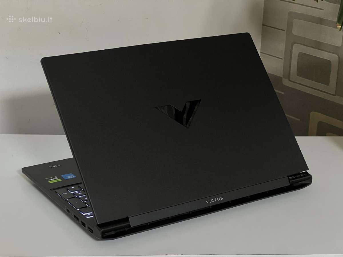Parduodamas Hp Victus su Rtx 5060, 24gb RAM, 144hz - nuotraukos Nr. 7