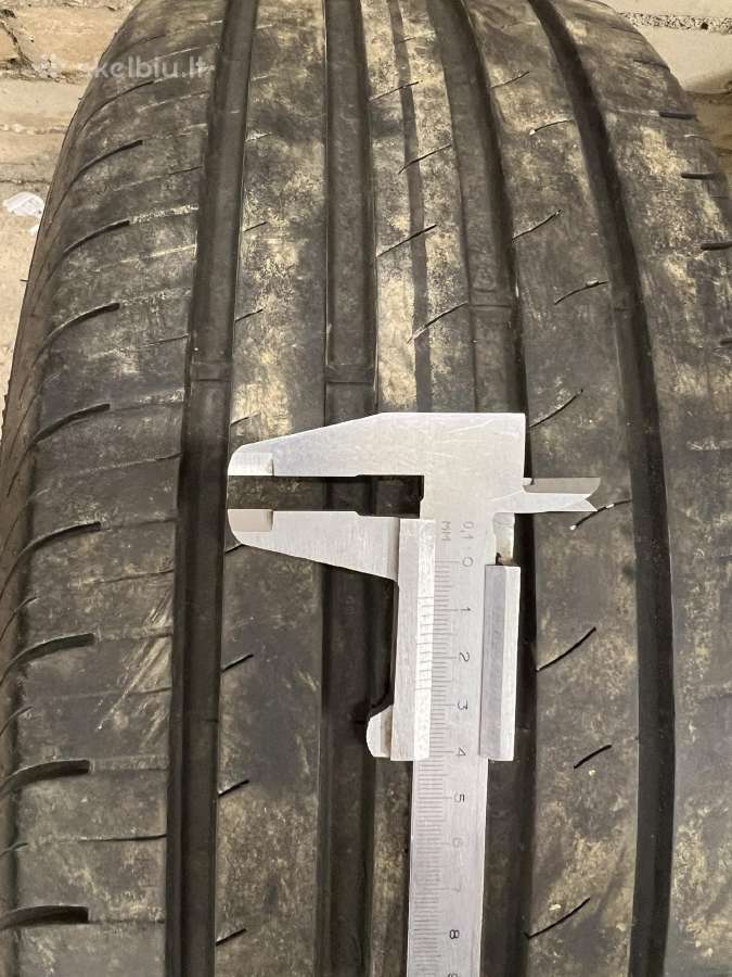 Dvi padangos 215/55/r17 Sava ir dvi Bridgestone - nuotraukos Nr. 3