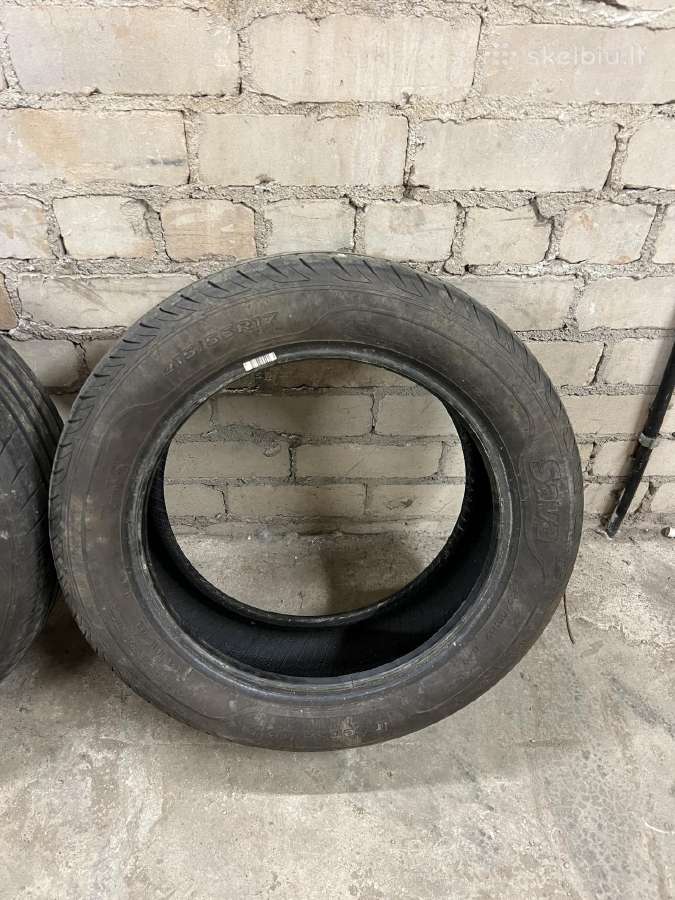 Dvi padangos 215/55/r17 Sava ir dvi Bridgestone - nuotraukos Nr. 10