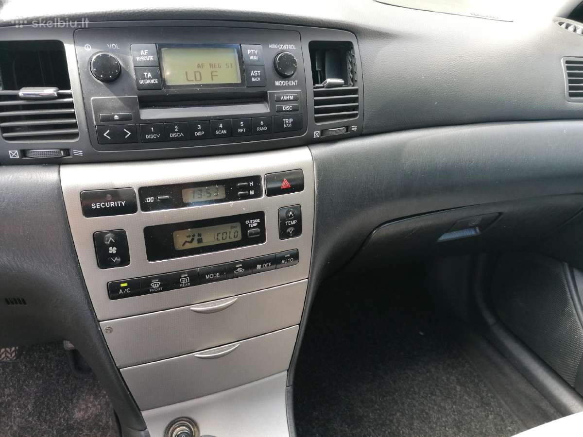 Parduodu Toyota Corrola - nuotraukos Nr. 12