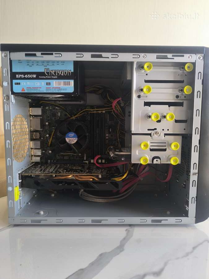 Pc lengviems žaidimam Intel I7, 16ram, Rx570, 1tb - nuotraukos Nr. 2