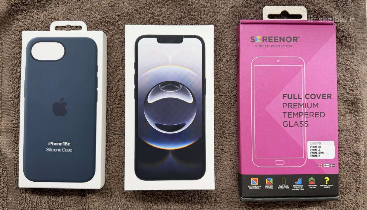 Parduoda Naują iPhone 16e su priedais - nuotraukos Nr. 6