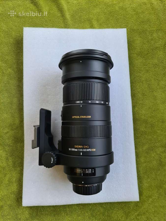 Sigma Dg 50-500 1:4.5-6.3 Apo Hsm Nikon - nuotraukos Nr. 4