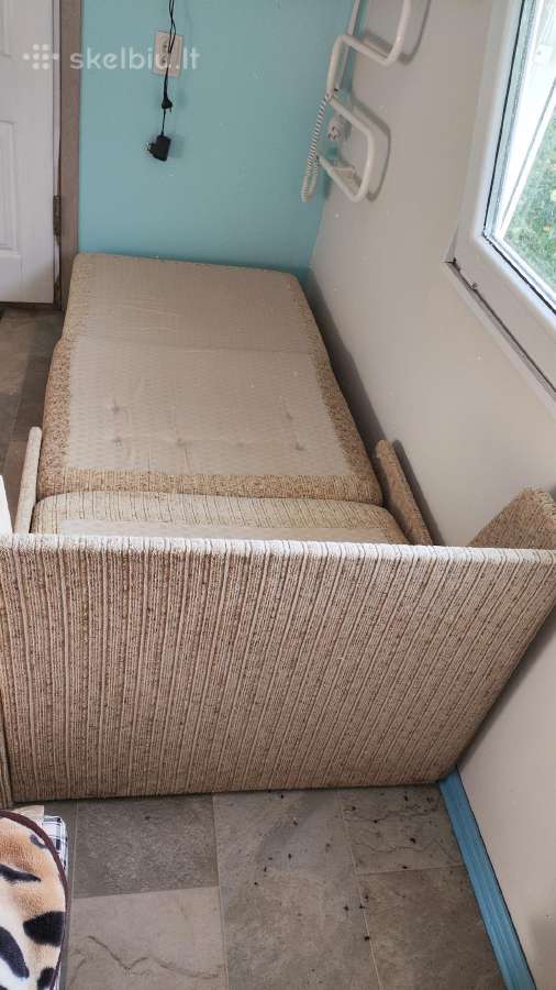 Miegamoji maza sulankstoma sofa - nuotraukos Nr. 3
