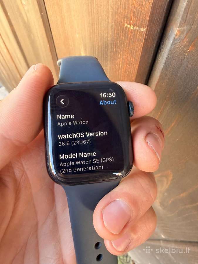 Apple Watch Se 2 44mm GPS - nuotraukos Nr. 6