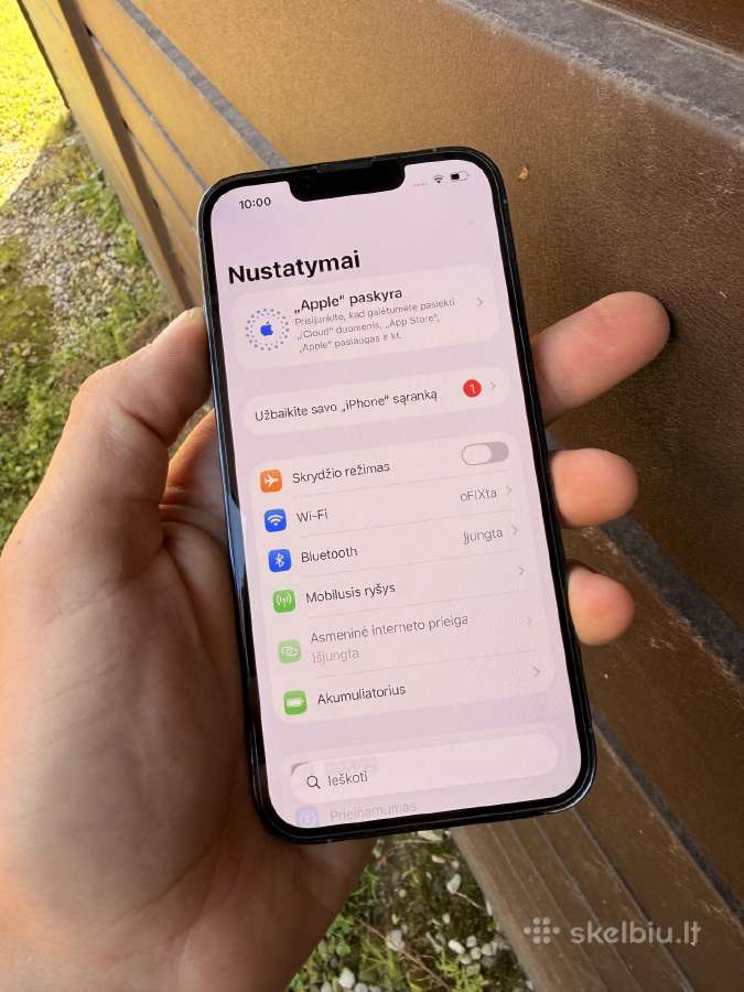 iPhone 13 Pro Idealus Nauja Baterija - nuotraukos Nr. 5