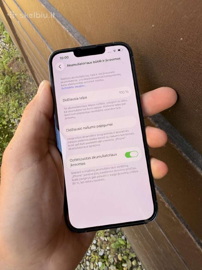 iPhone 13 Pro Idealus Nauja Baterija - nuotraukos Nr. 8