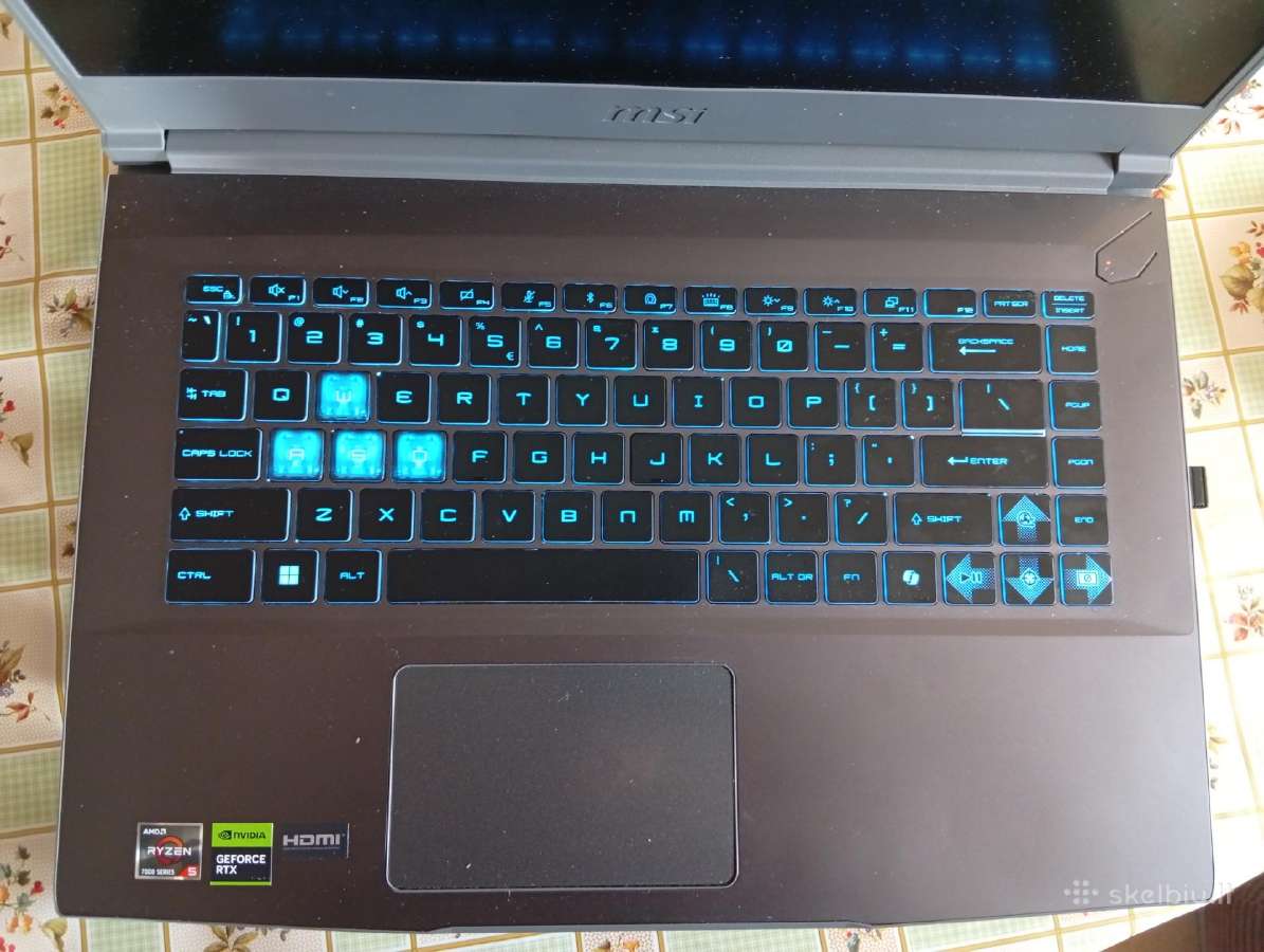 Parduodamas Msi Thin A15 žaidimų kompiuteris - nuotraukos Nr. 2
