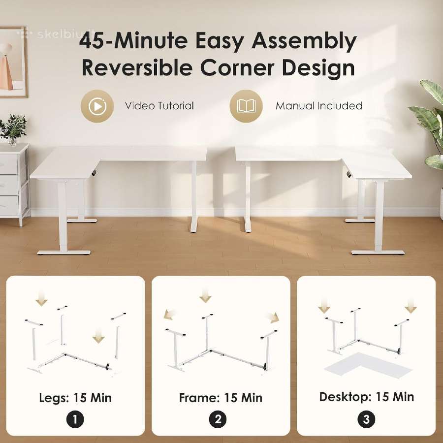 A385 L formos reguliuojamas stalas – 180x140cm - nuotraukos Nr. 9