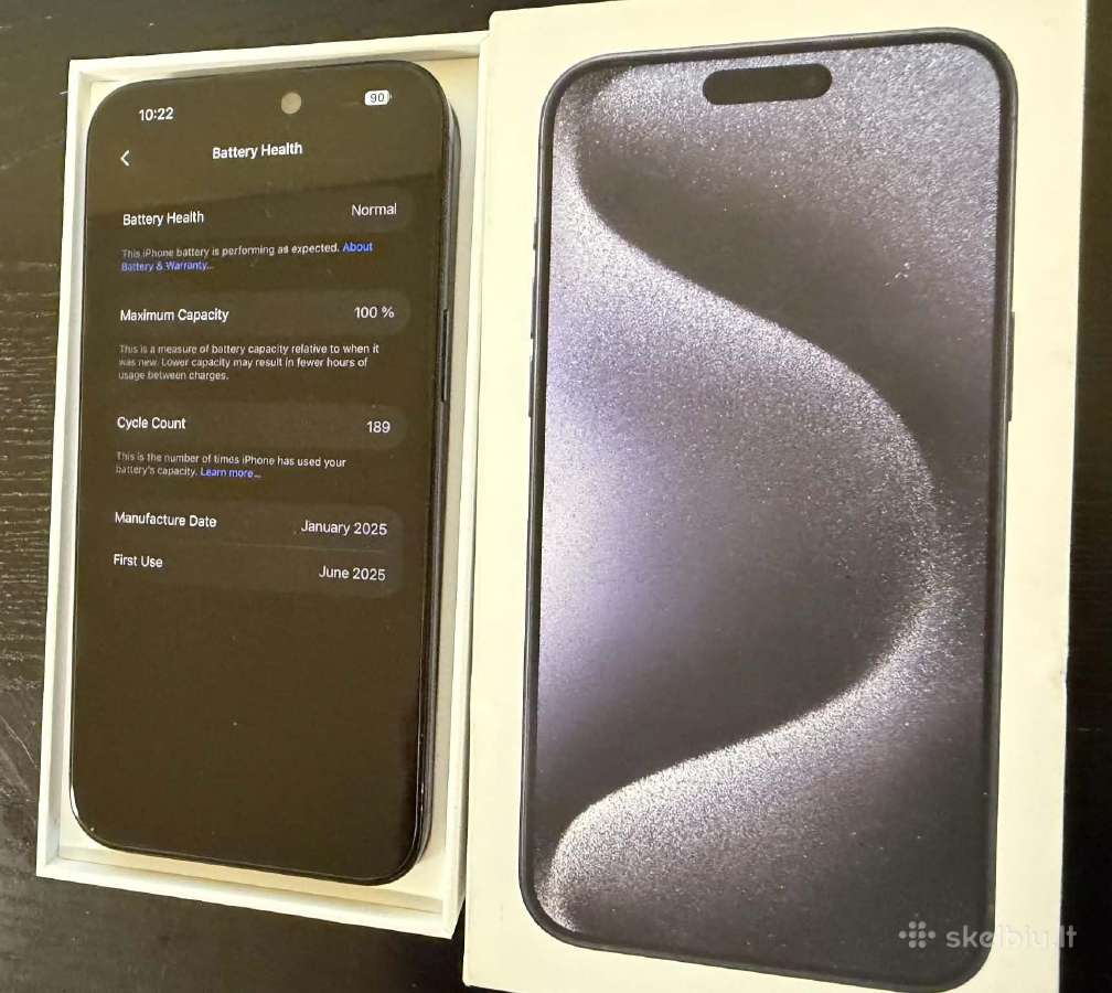 iPhone 15 pro max 256gb - nuotraukos Nr. 3