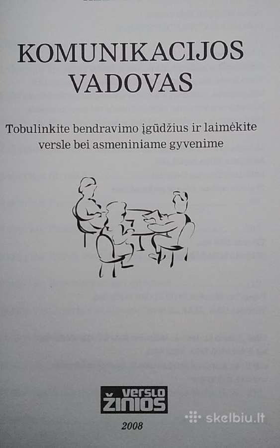 Komunikacijos vadovas - nuotraukos Nr. 2