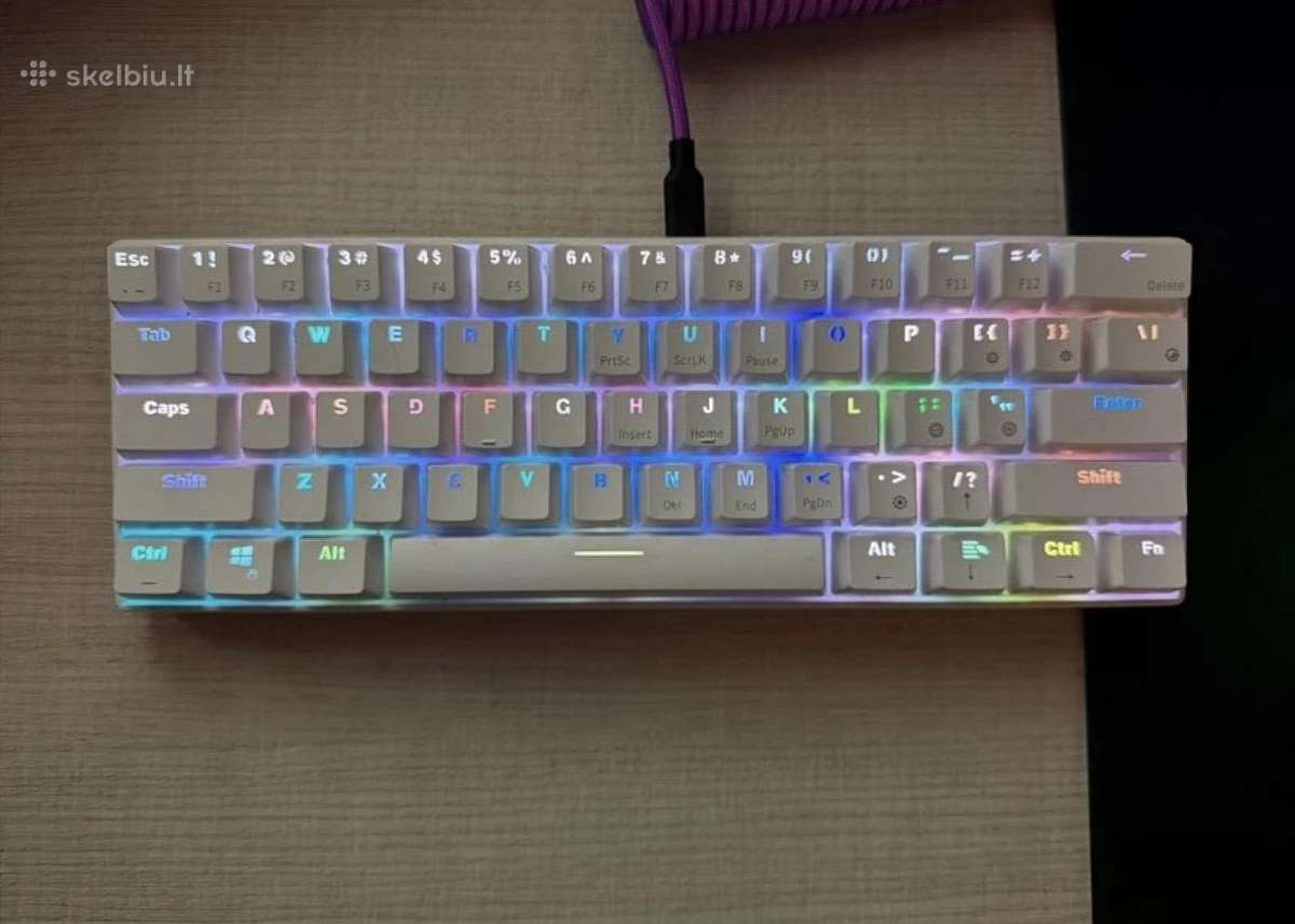 Klaviatūra Deltaco Gaming, Gam-075-w-us - nuotraukos Nr. 8
