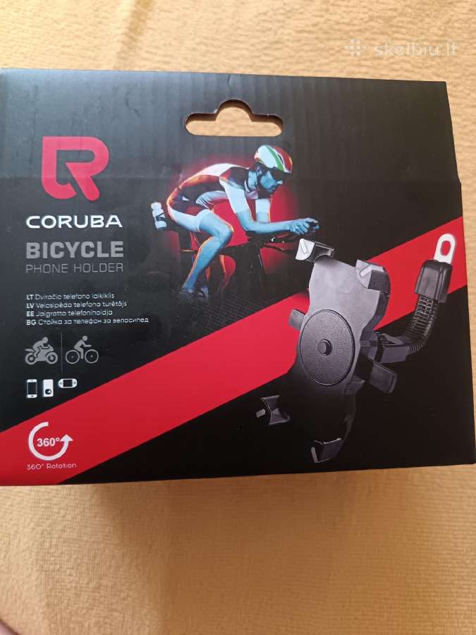 Telefono laikiklis Coruba bicycle phone holder - nuotraukos Nr. 3
