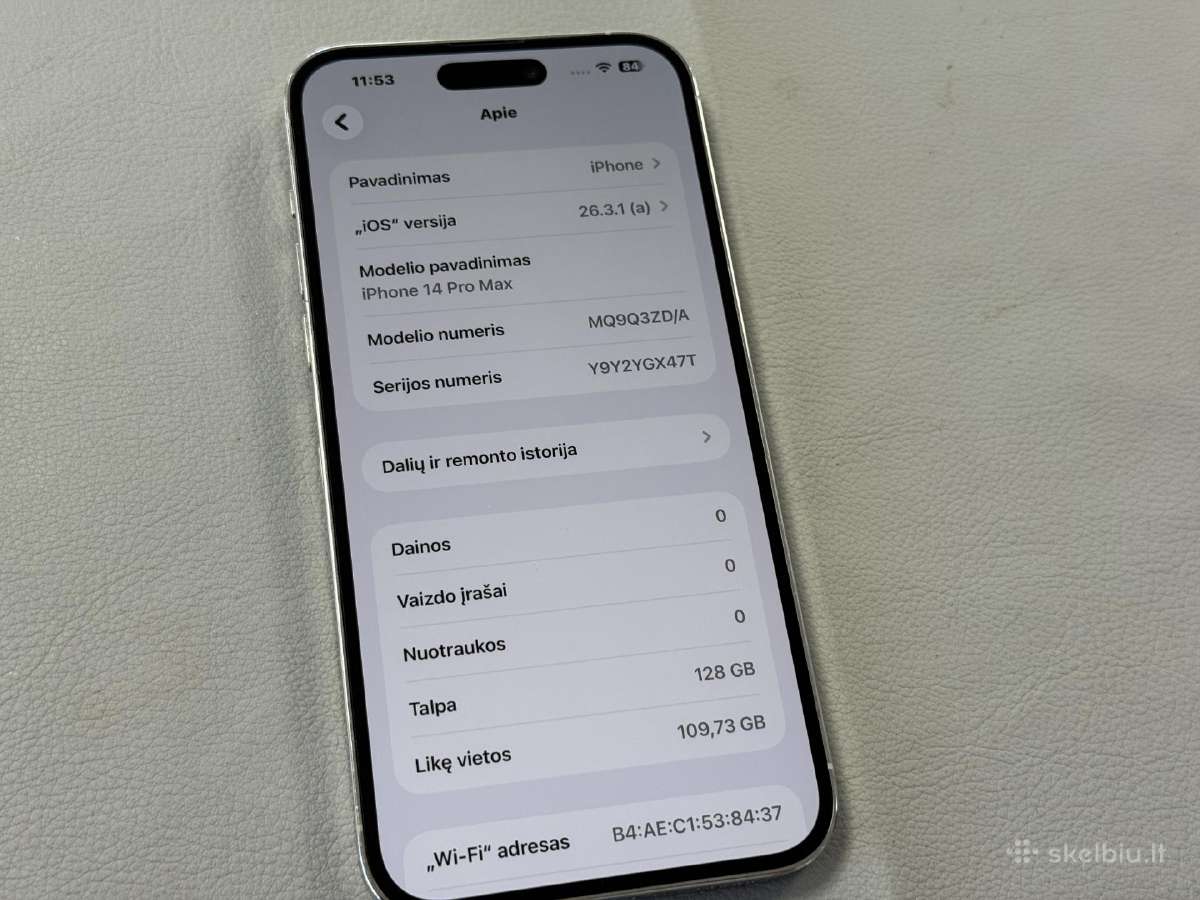 iPhone 14 Pro Max - nuotraukos Nr. 7