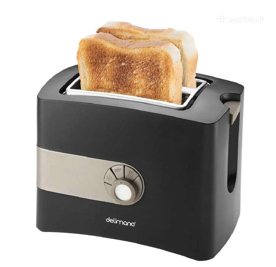 Naujas duonos skrudintuvas Delimano Astoria Toaste - nuotraukos Nr. 2