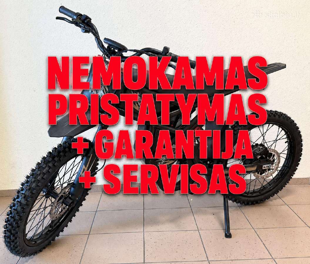 Gt73 Pro Riding Times elektrinis dviratis 1500w - nuotraukos Nr. 2