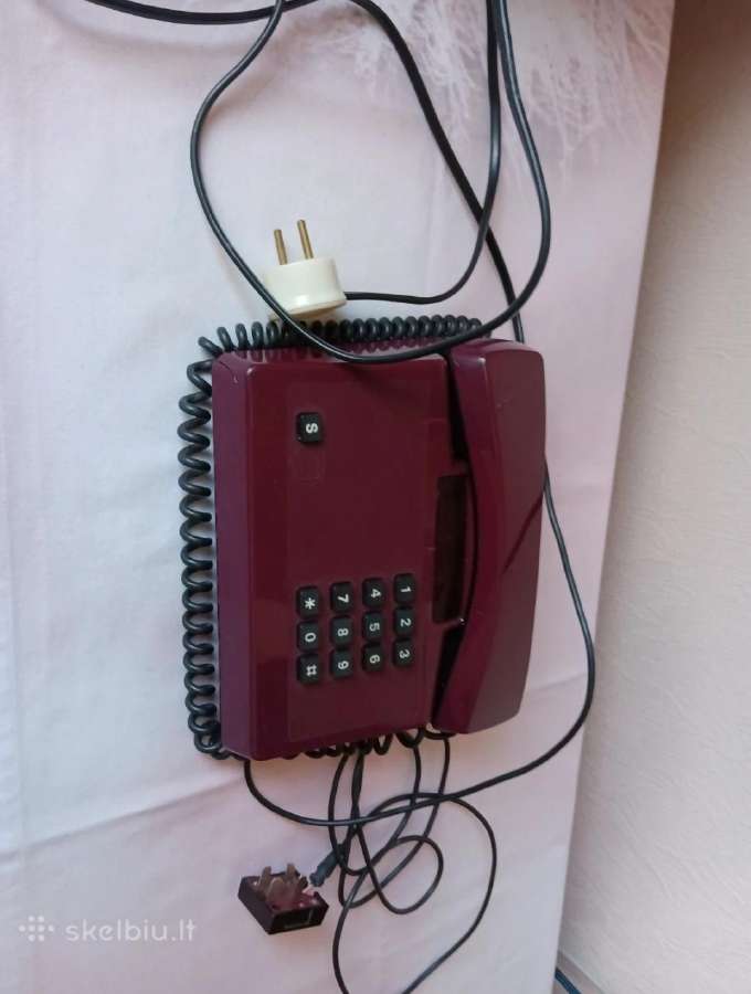 Vintage stiliaus telefonas - nuotraukos Nr. 2