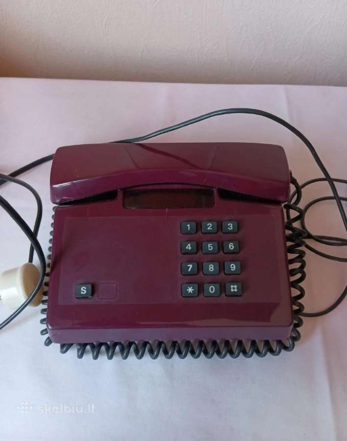 Vintage stiliaus telefonas - nuotraukos Nr. 3