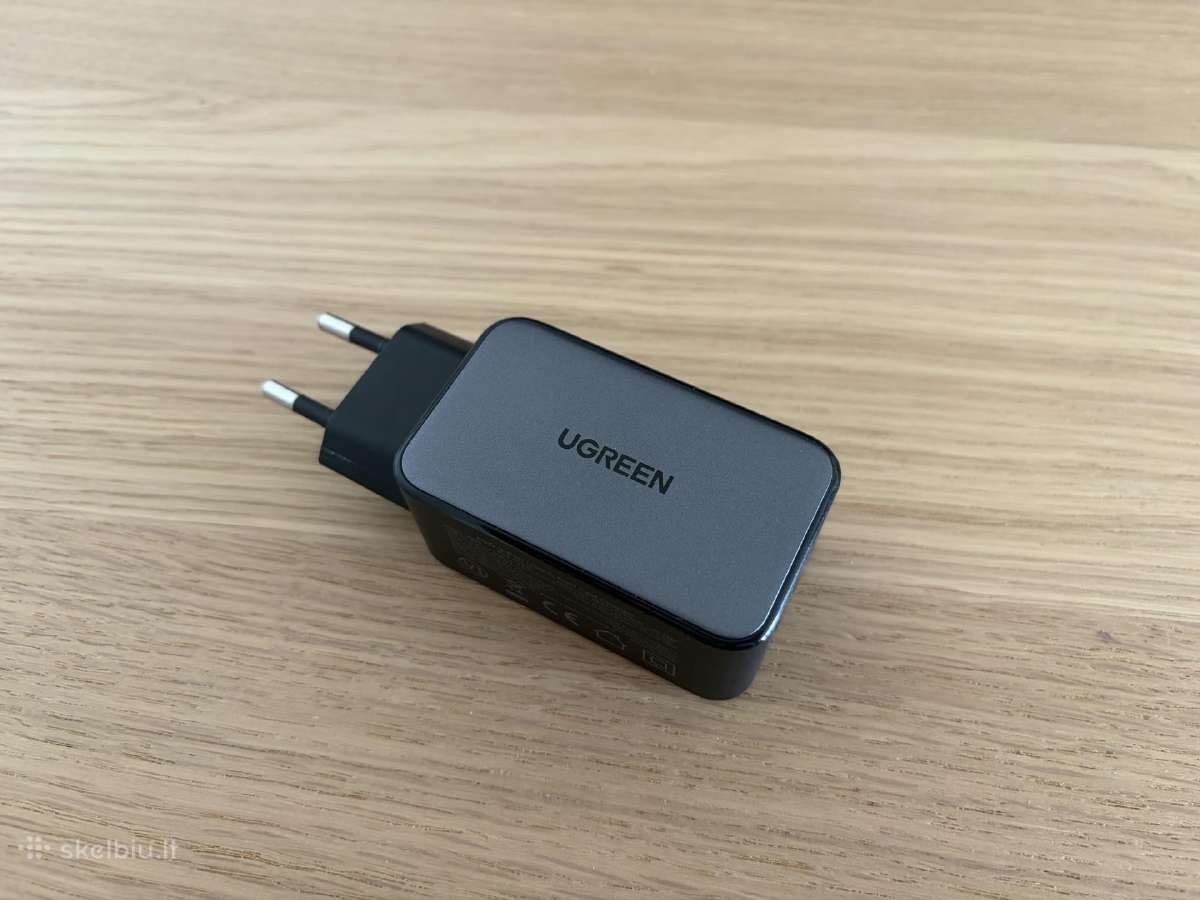 Ugreen nexode 65w 3x Usb kroviklis 20v pd gan - nuotraukos Nr. 2