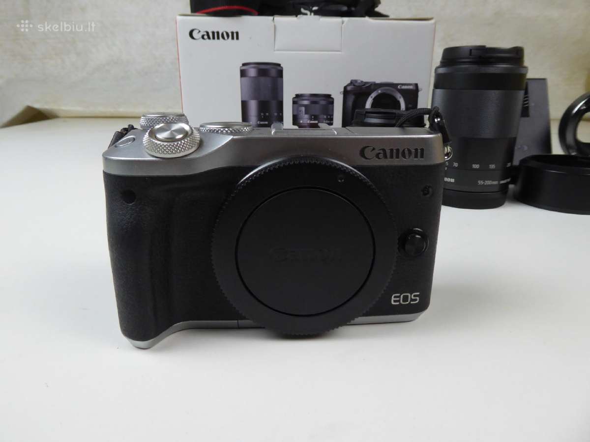 Canon M6 komplektas - nuotraukos Nr. 2