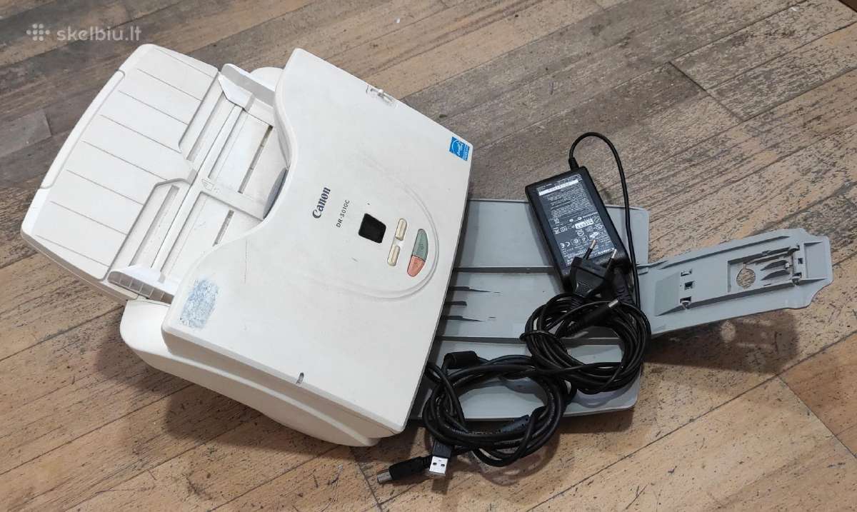 Skeneris Canon Dr-3010c, Greitaeigis A4 lapų - nuotraukos Nr. 4