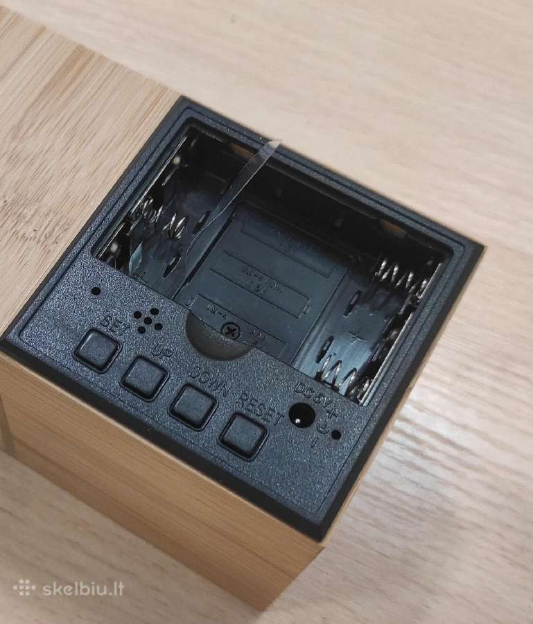Elektronis laikrodis su termometru ir Žadintuvu - nuotraukos Nr. 4