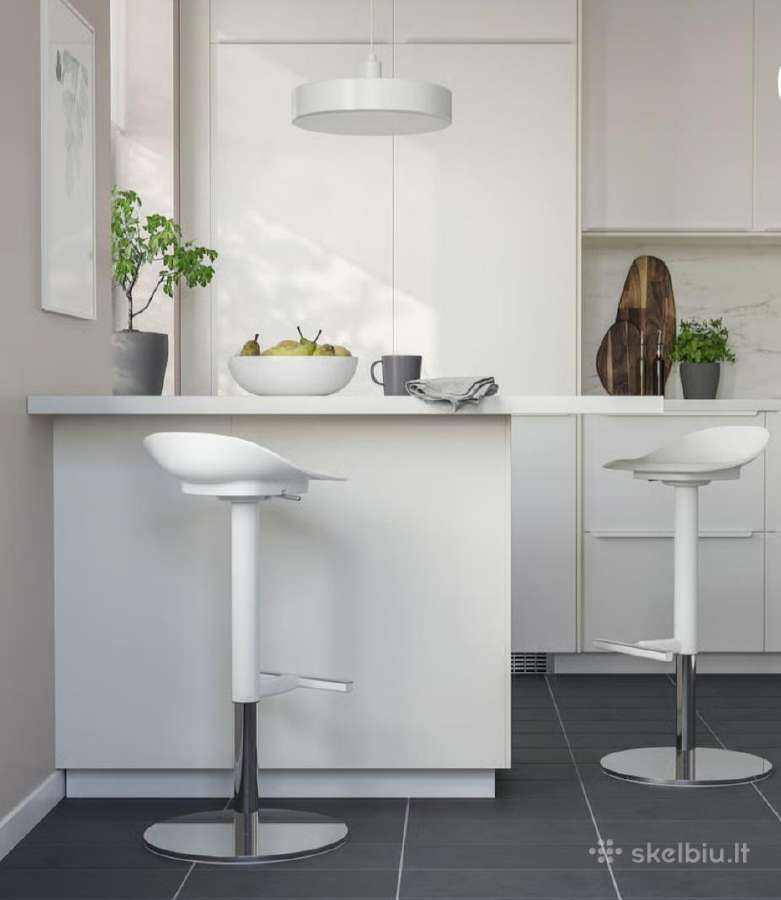 Ikea baltos baro kėdės 2vnt - nuotraukos Nr. 2