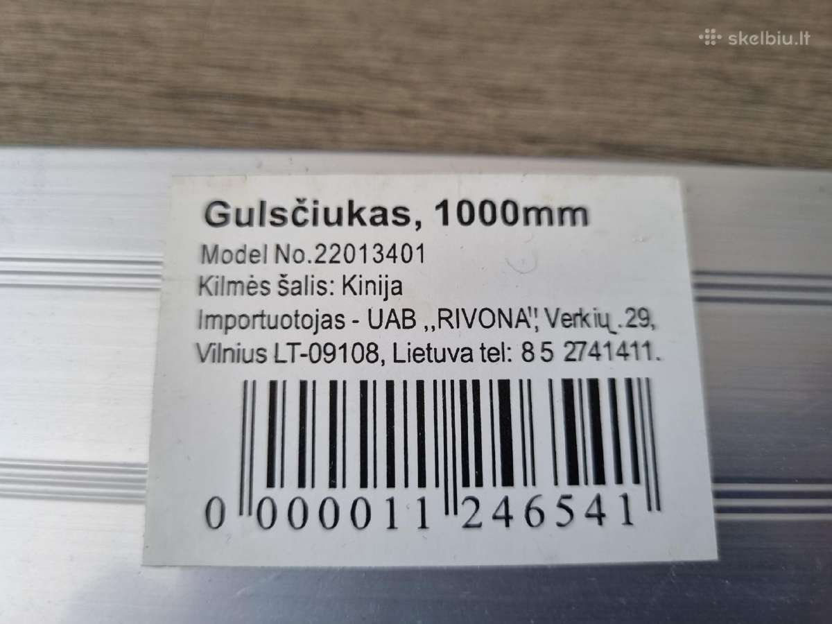 Aliuminis gulsčiukas Bebras - nuotraukos Nr. 2