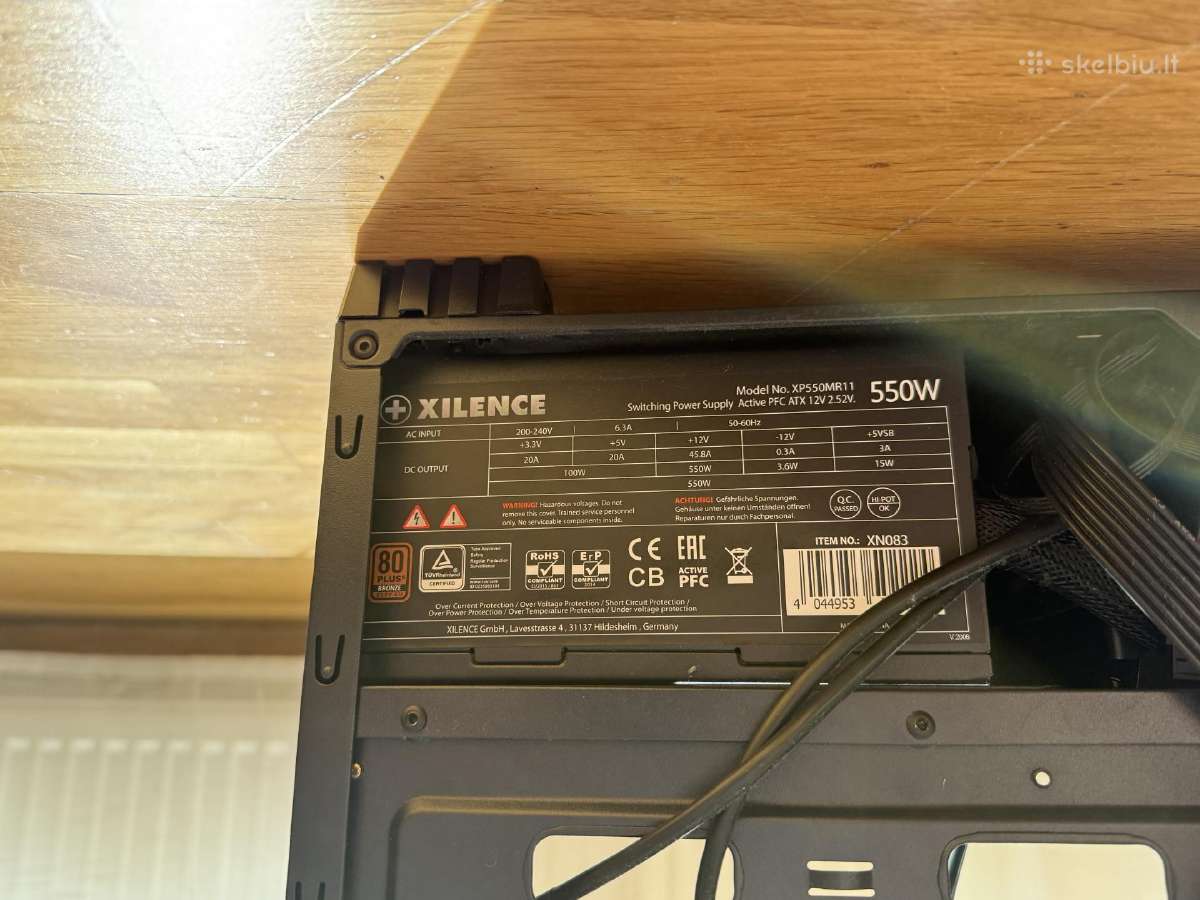 I5-12400f / Rtx 3060 Ti / 16gb / 2tb Nvme Pc - nuotraukos Nr. 3