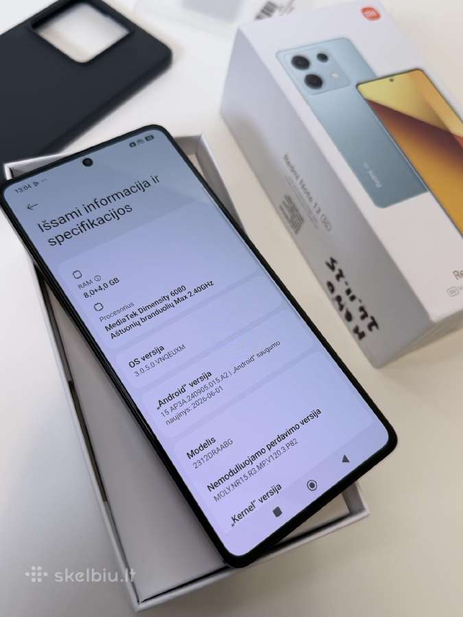 Xiaomi Redmi Note 13 5G 8/256 GB - nuotraukos Nr. 7