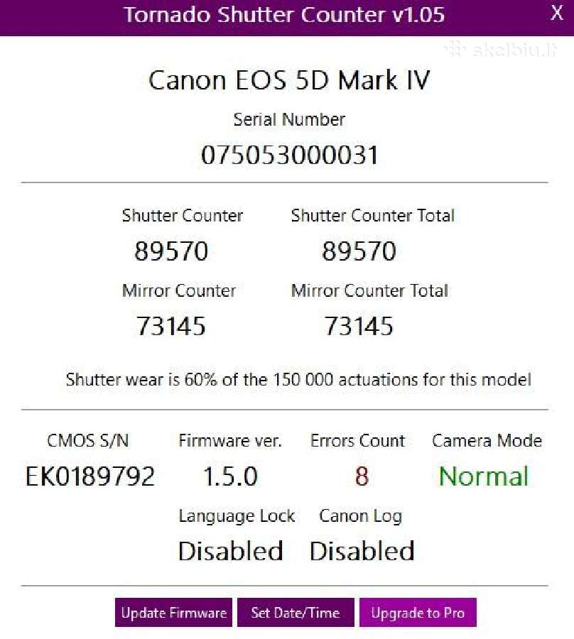 Canon 5D Mark Iv - nuotraukos Nr. 7