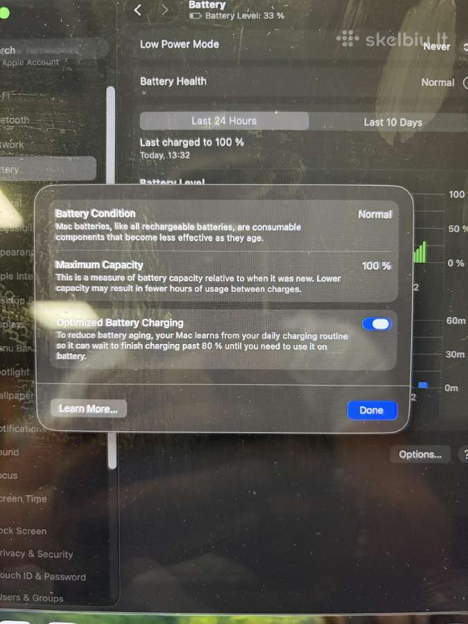 MacBook air M2 - nuotraukos Nr. 3