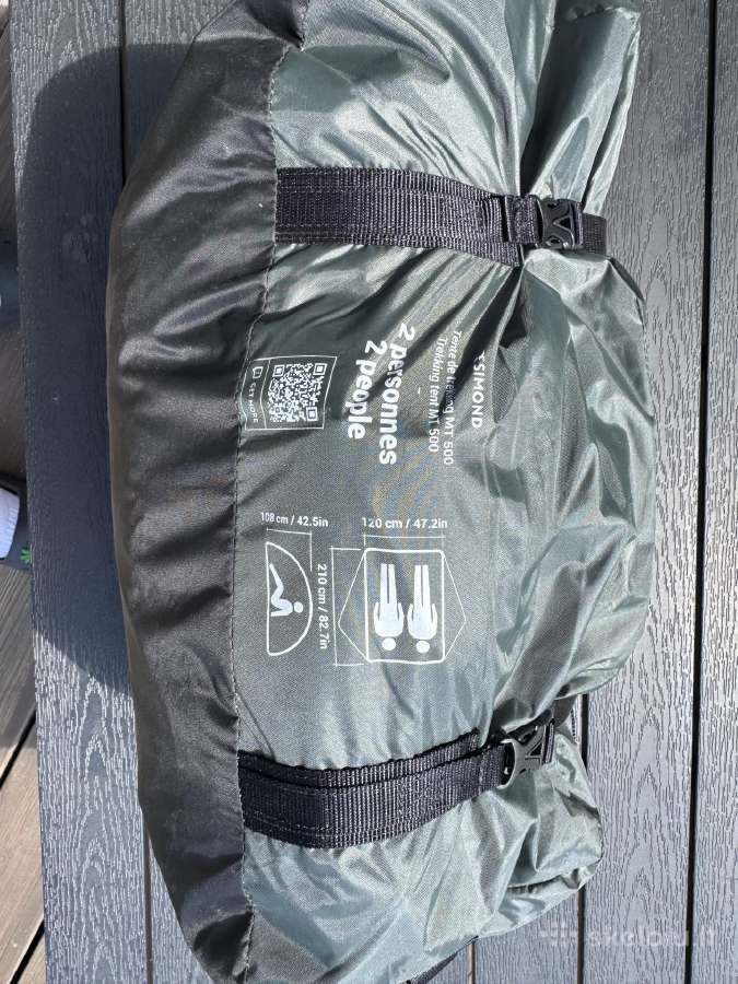 Dvivietė kupolo formos žygių palapinė „mt500“ - nuotraukos Nr. 3