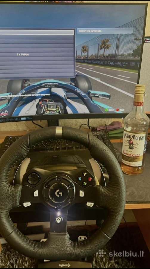Žaidimu vairas Logitech G920 - nuotraukos Nr. 4
