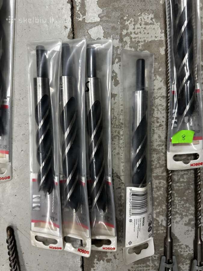 Bosch priedai kaltai gražtao pjukleliai - nuotraukos Nr. 5