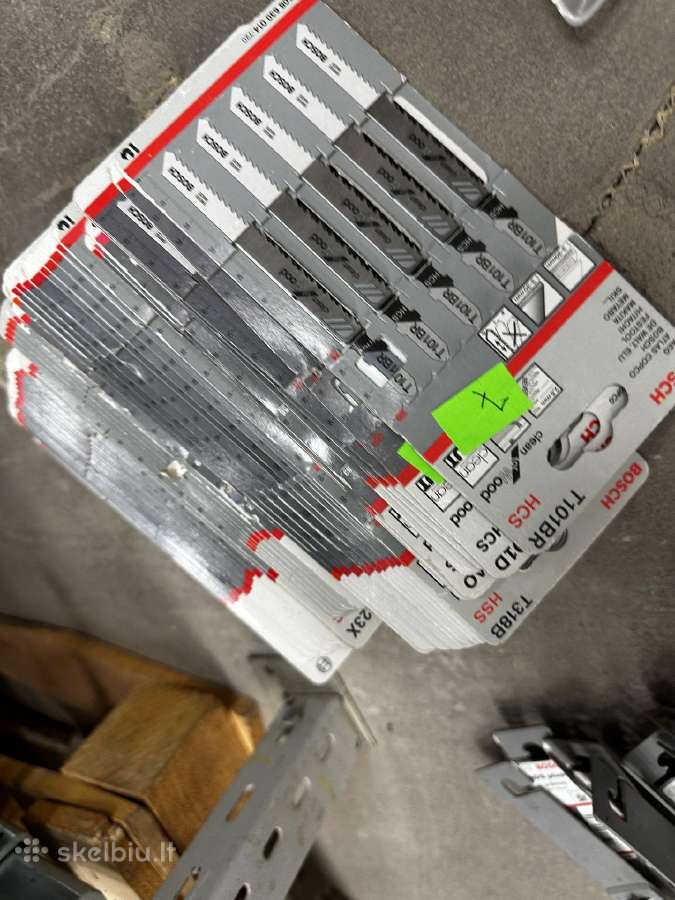 Bosch priedai kaltai gražtao pjukleliai - nuotraukos Nr. 9