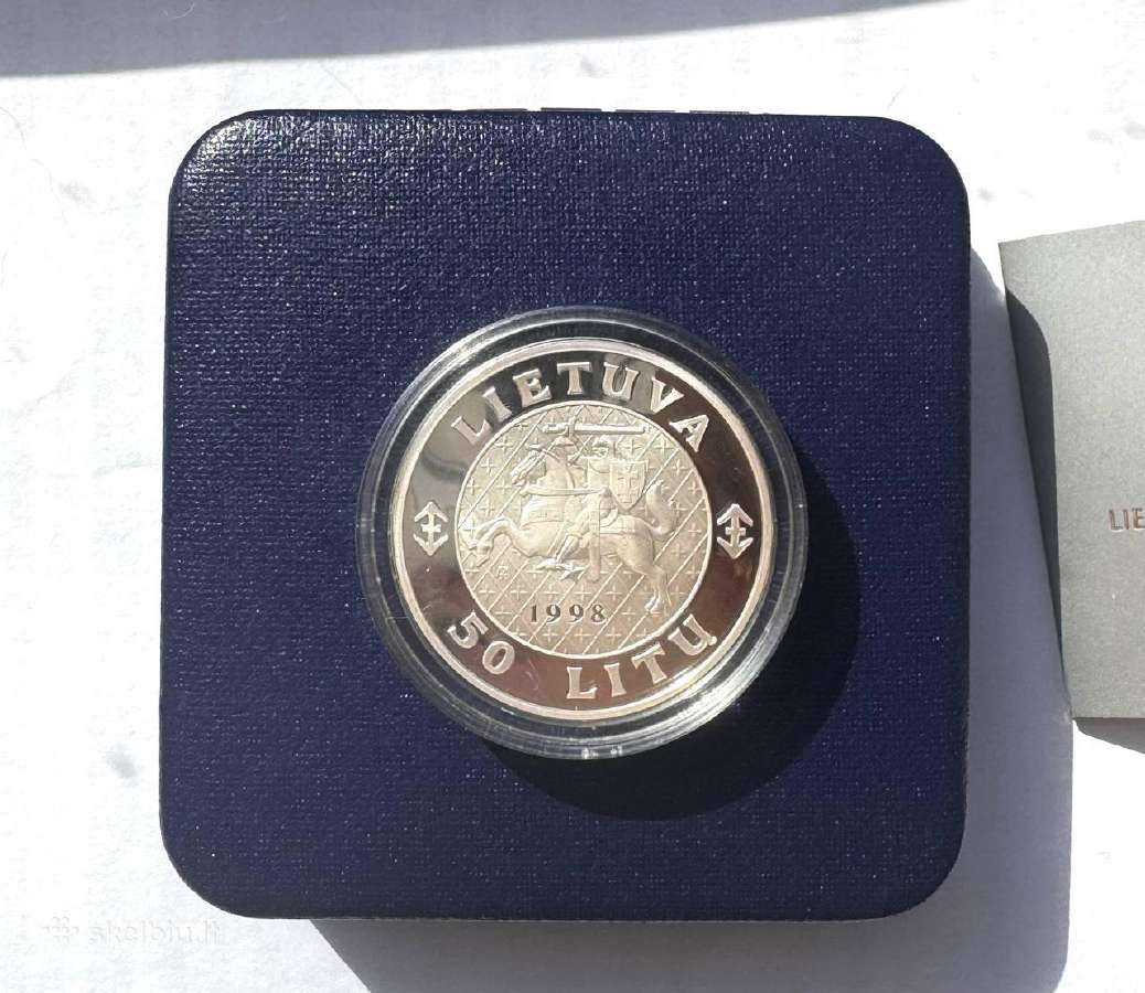 1998 Algirdas Lietuva 50 Litų - nuotraukos Nr. 3