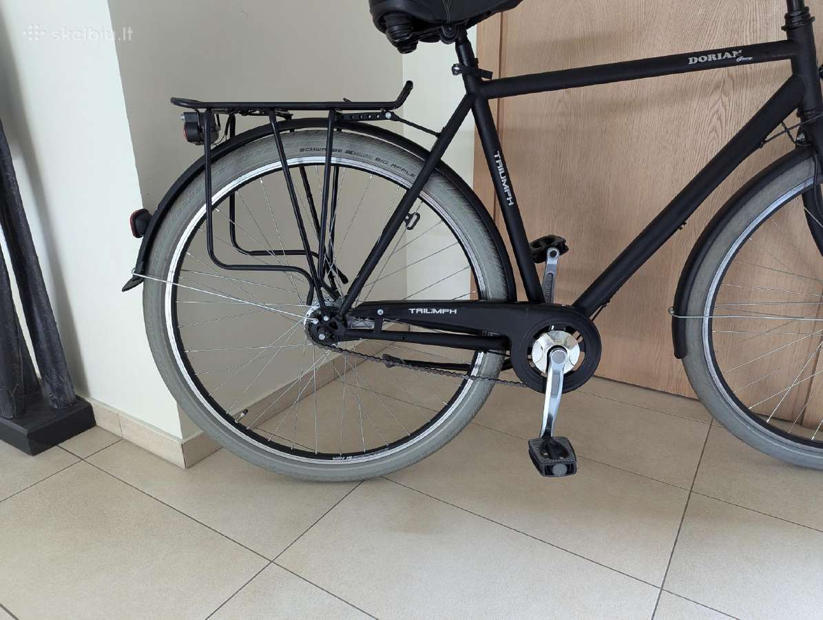 Vokiškas Vyriškas Aliuminis Miesto dviratis - nuotraukos Nr. 9